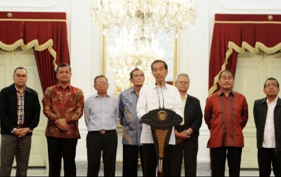 Jokowi Bentuk Tim Independen Damaikan KPK dan Polri